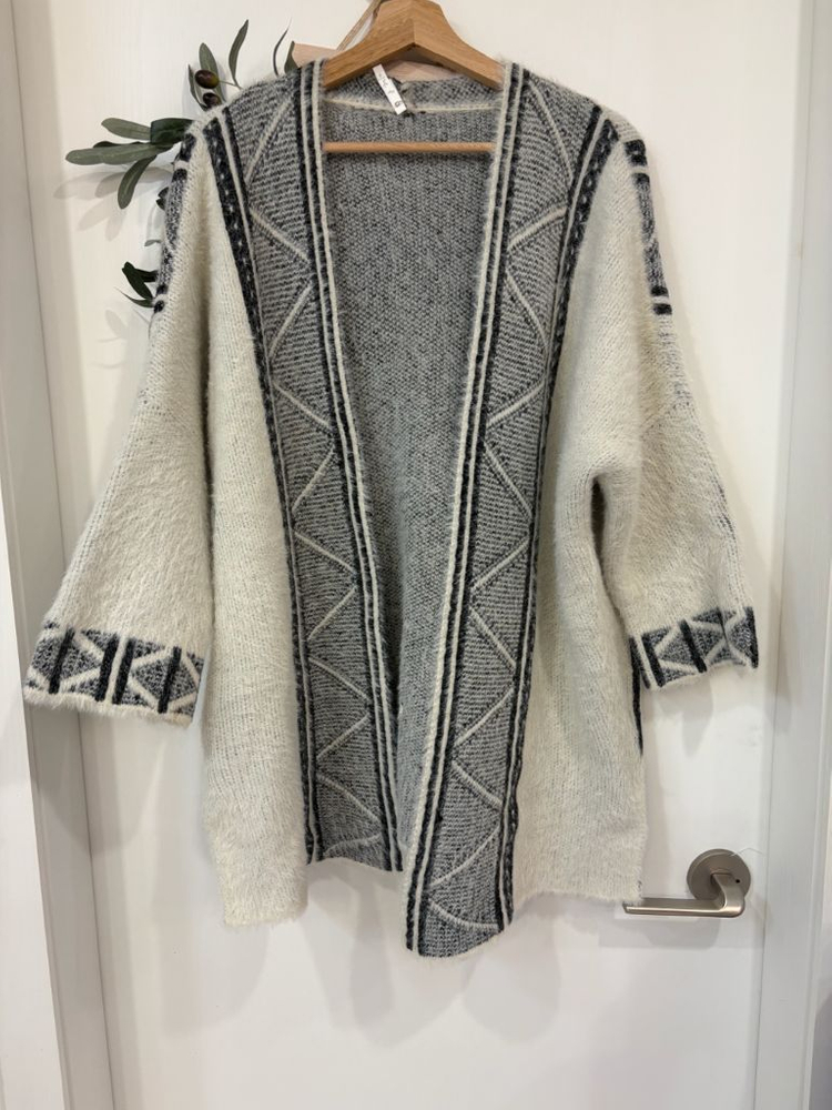 니트가디건 이미지