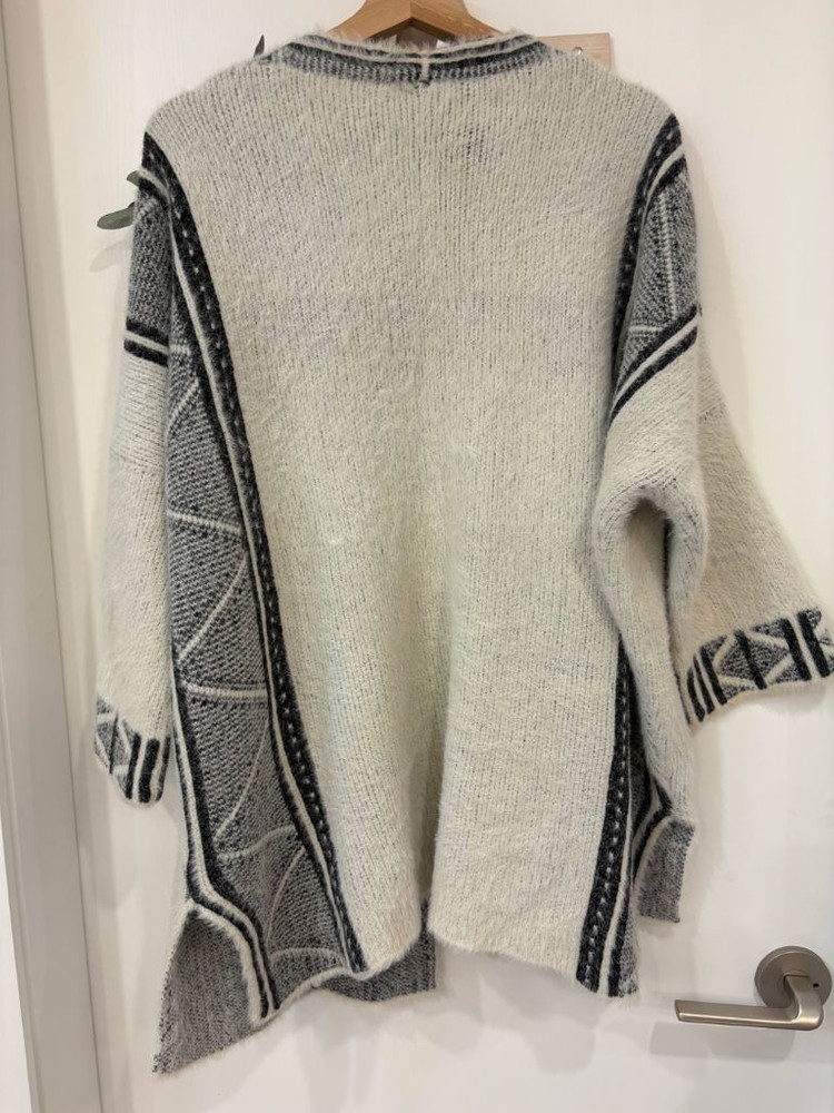 니트가디건 이미지