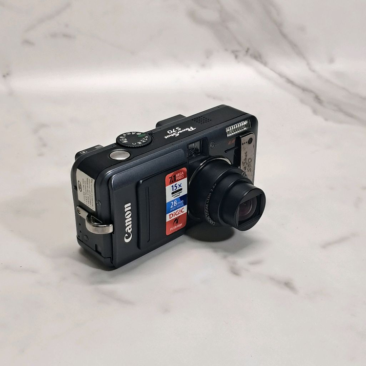 레트로 감성! 캐논 파워샷 PowerShot S70 빈티지 디카 이미지