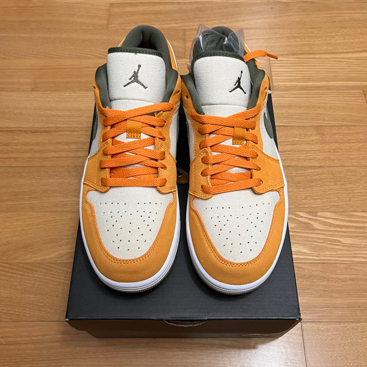 나이키 조던 1 로우 SE 라이트 커리 275 285 사이즈 새제품 DH6931-102 Nike 스니커즈 운동화--1