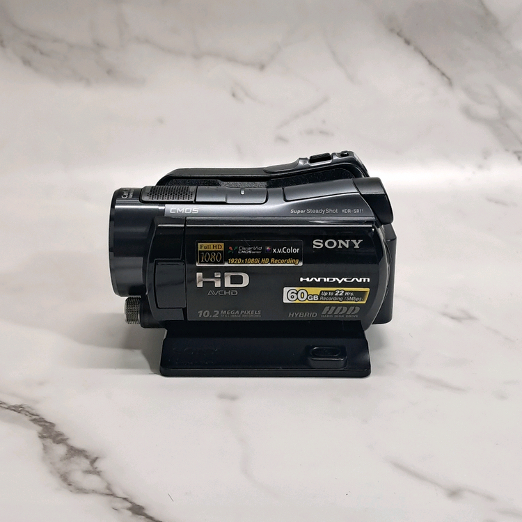 상태최상) 소니 HDD 60GB 핸디캠 HDR-SR11 캠코더--2