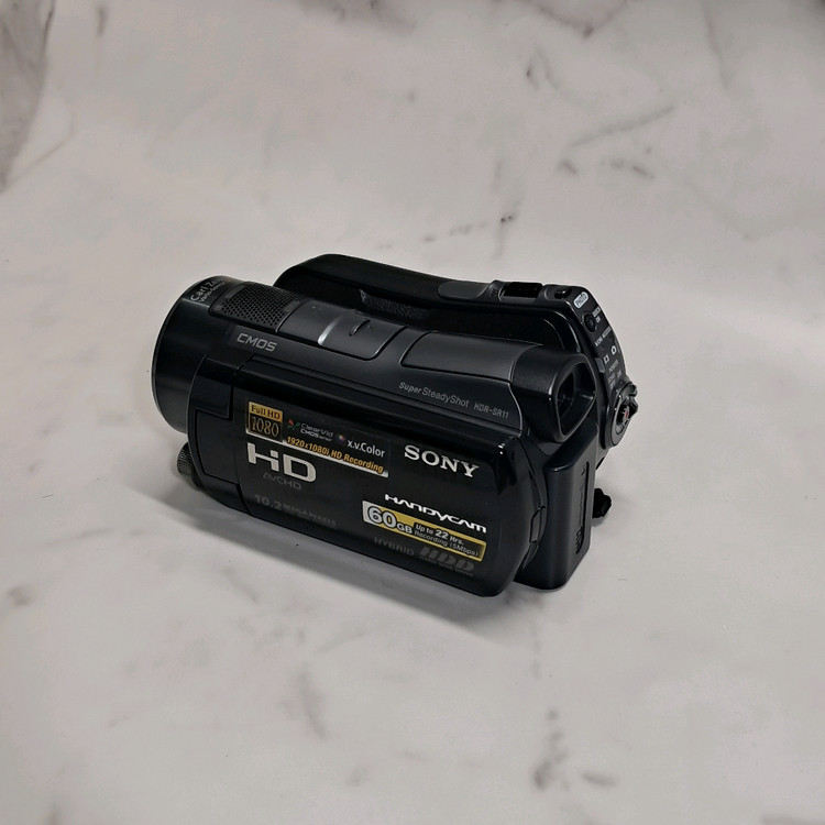 상태최상) 소니 HDD 60GB 핸디캠 HDR-SR11 캠코더--3