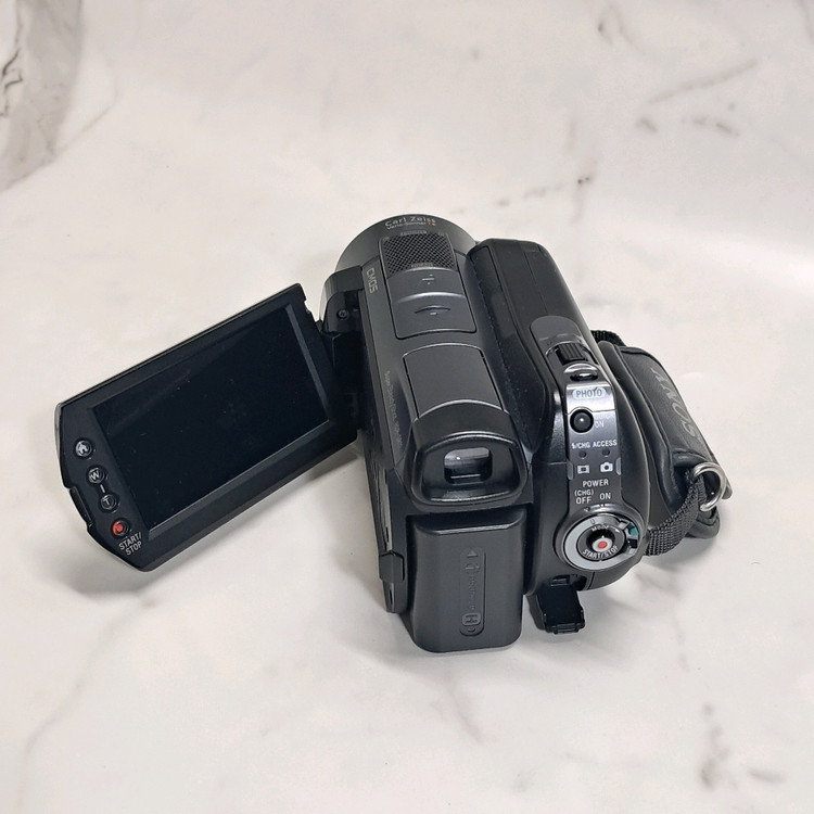 상태최상) 소니 HDD 60GB 핸디캠 HDR-SR11 캠코더--4