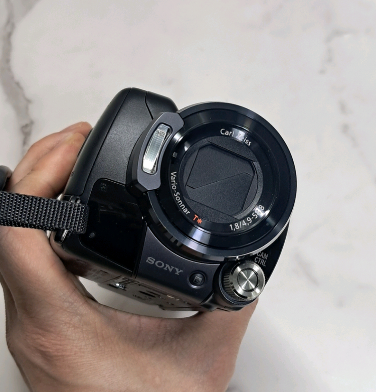 상태최상) 소니 HDD 60GB 핸디캠 HDR-SR11 캠코더--8