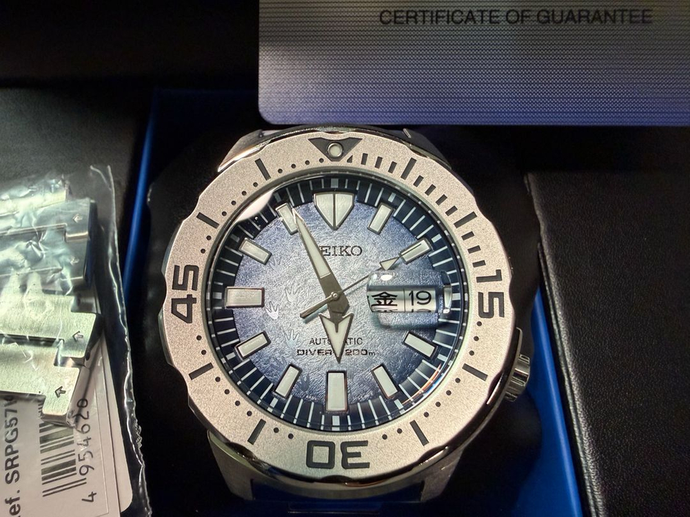 세이코 PROSPEX Save the Ocean 오토매틱 시계--1