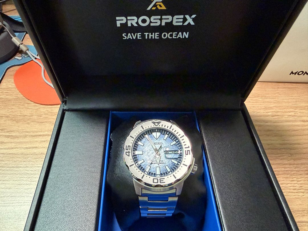 세이코 PROSPEX Save the Ocean 오토매틱 시계--2