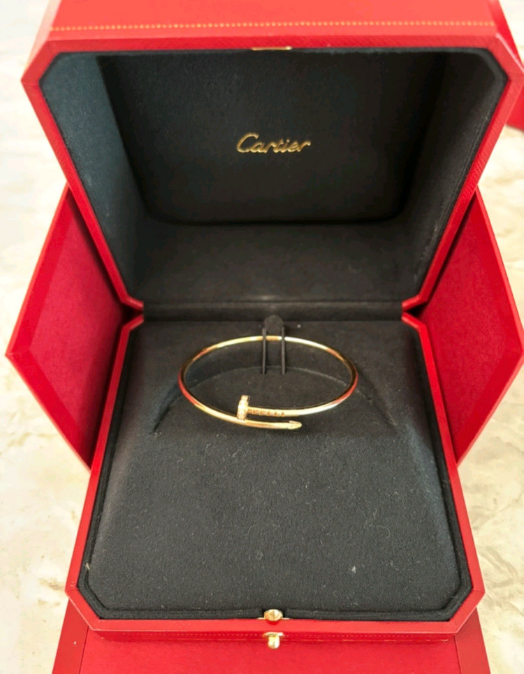 까르띠에 저스트앵끌루팔찌 다이아16호 로골--4
