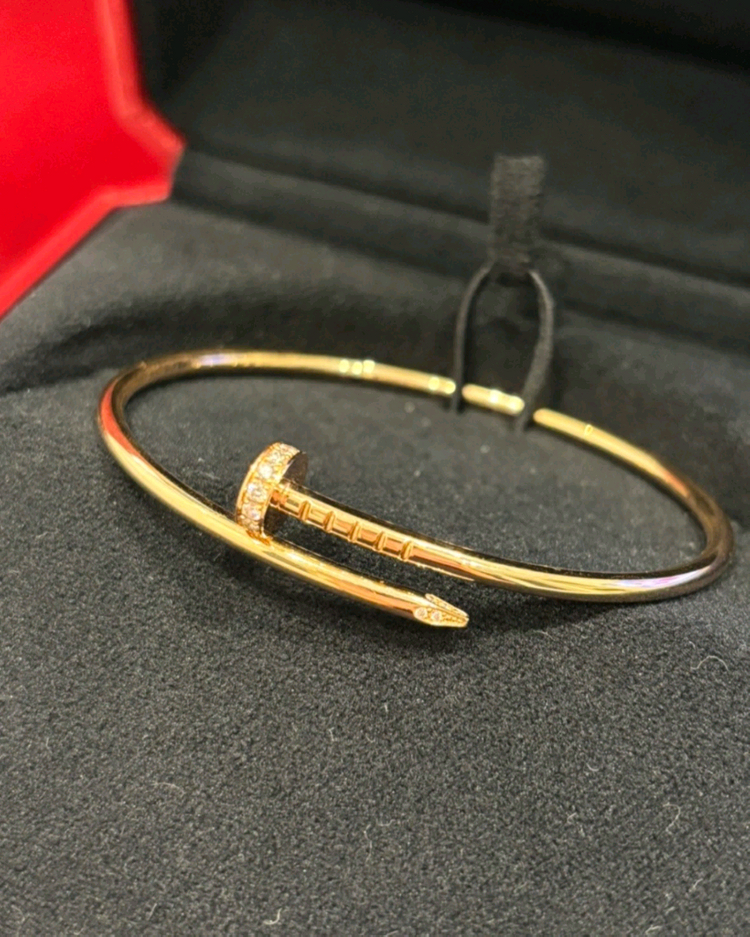 까르띠에 저스트앵끌루팔찌 다이아16호 로골--5