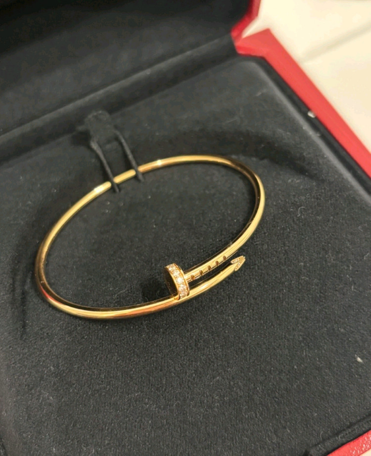 까르띠에 저스트앵끌루팔찌 다이아16호 로골--6