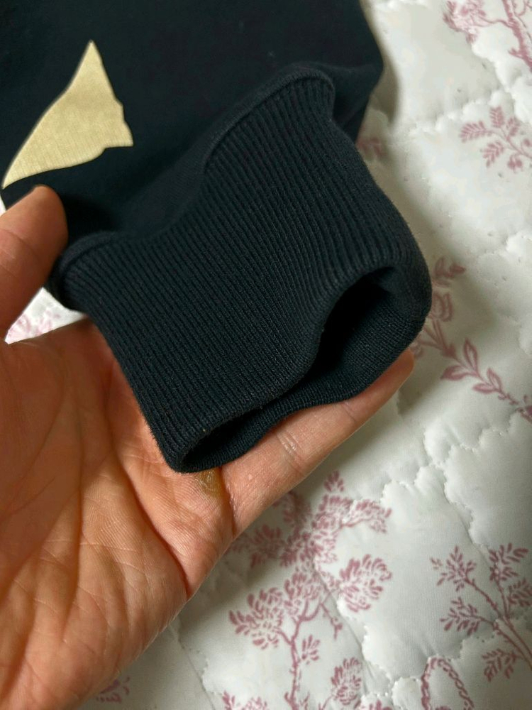 정품 오프화이트 애로우 후드티 90-S 블랙 이미지