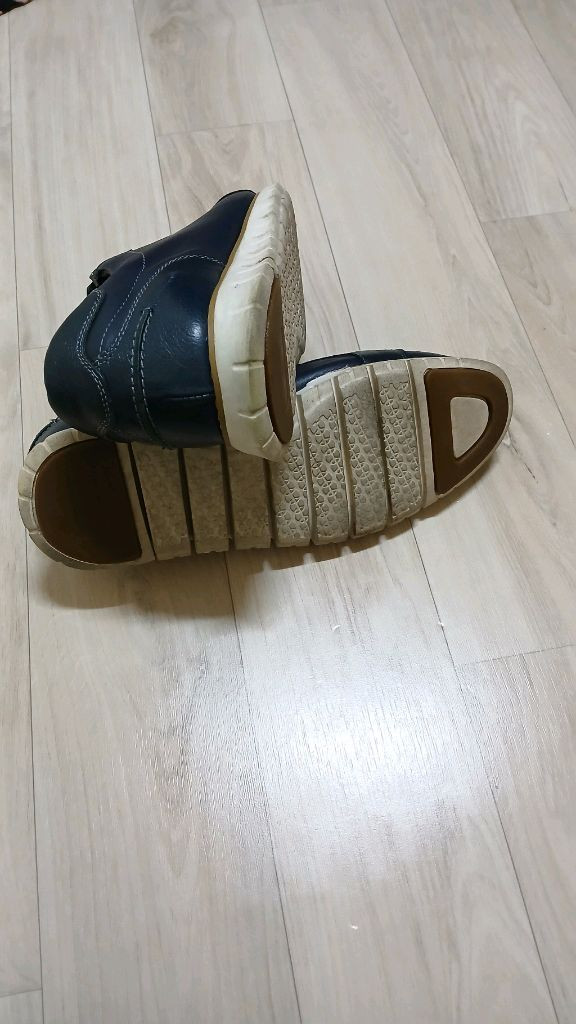 남성신발 세라 캐주얼 가죽 운동화--3