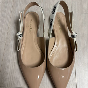 디올 발레리나 슬링백 플랫37(240)