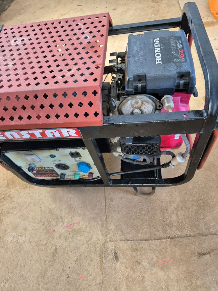 혼다젠스타 발전기 15키로 키시동 이미지