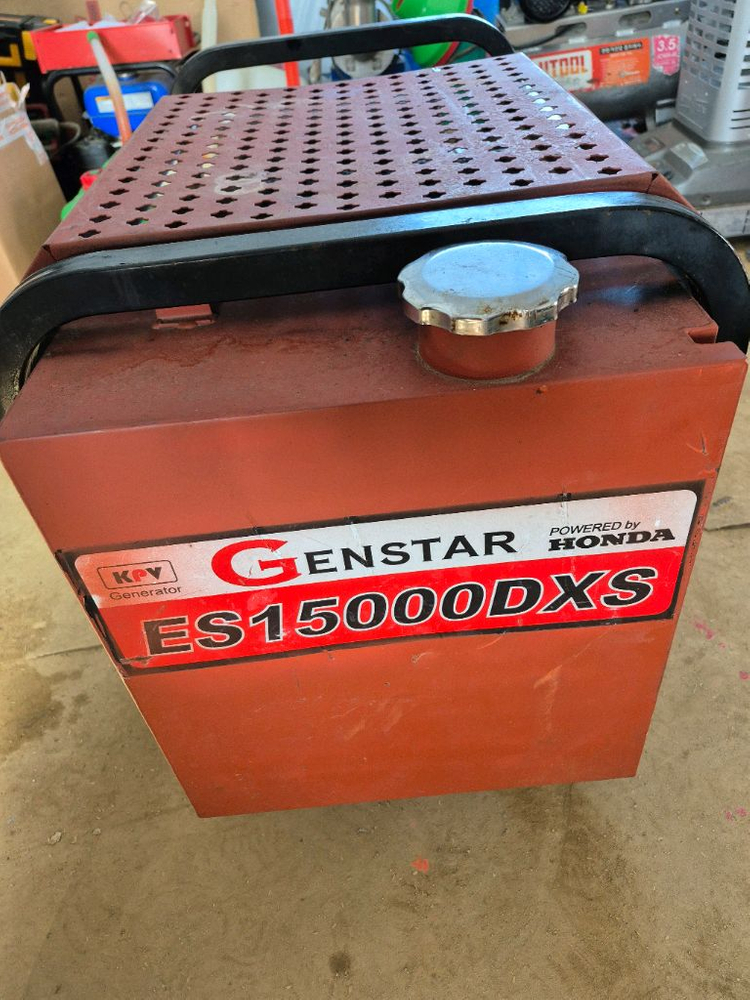 혼다젠스타 발전기 15키로 키시동 이미지