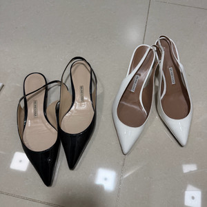 젤리샵 식스앤어하프 슬링백&플랫