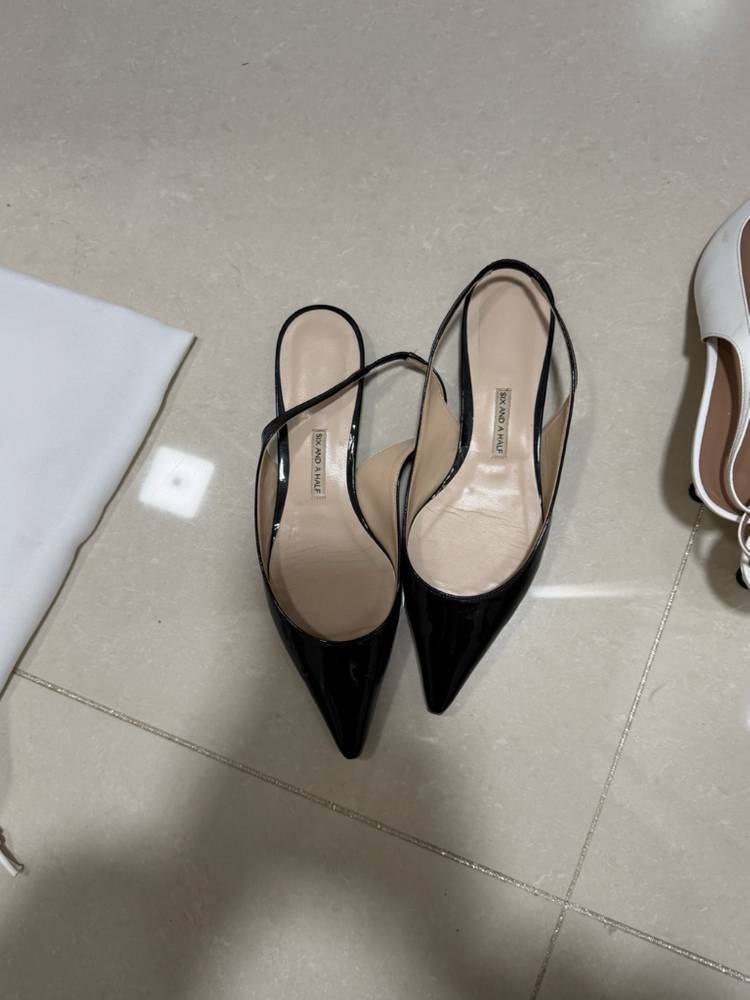 젤리샵 식스앤어하프 슬링백&플랫--2