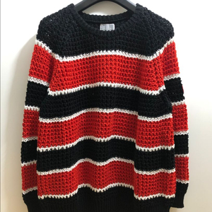 SS18 카브엠트 루즈 와플 니트 이미지