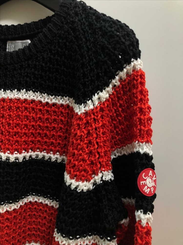 SS18 카브엠트 루즈 와플 니트 이미지