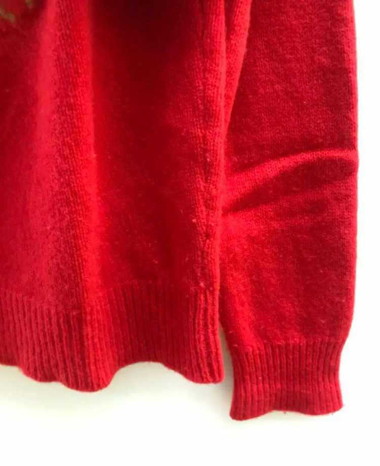 메종키츠네 정품 폭스헤드 니트 S 이미지