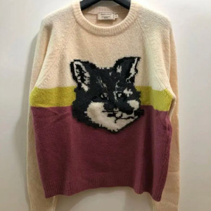 메종키츠네 정품 폭스헤드 니트 S 이미지