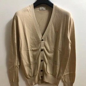 메종키츠네 폭스 로고 가디건 이미지