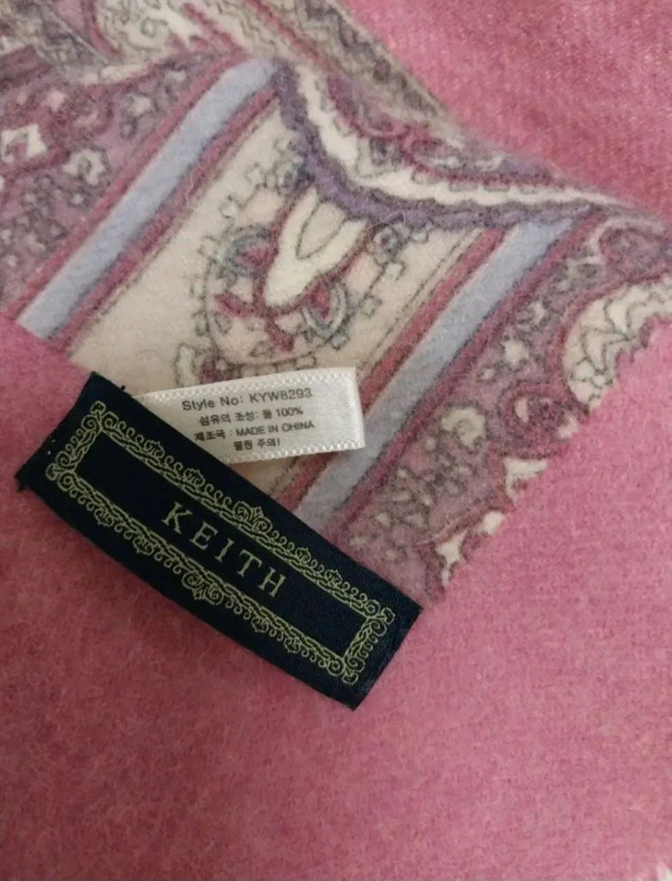 여성 키이스 울 머플러, 목도리 이미지