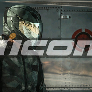 아이콘 BATTLESCAR2 에어플라이트 풀페이스 오토바이헬멧 배틀스카2(2XL)+실드 총3개(클린+스모크+골드)+ 이미지