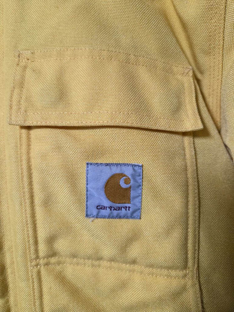 칼하트 아크틱 자켓 100사이즈 M 노랑 이미지