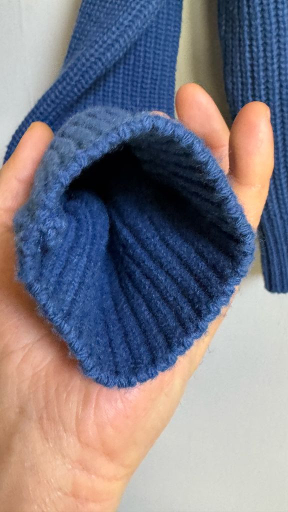 마르지엘라 블루 니트 가디건--9