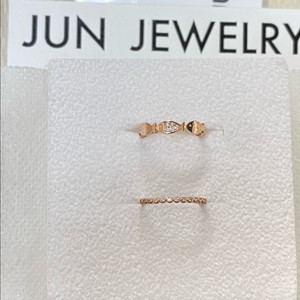 14K 반지 2개 세트(새상품)