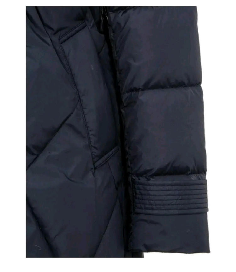 [새상품]보브(VOV) 구스다운 폭스퍼 트렌치 패딩코트 이미지