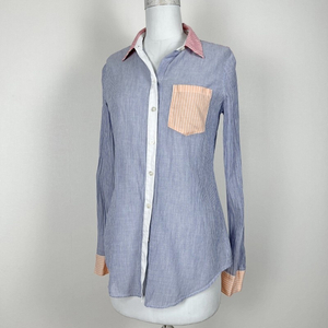 띠어리/빈티지 셔츠 남방 블라우스 여S 82/라덴 이미지
