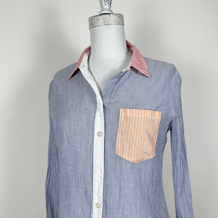띠어리/빈티지 셔츠 남방 블라우스 여S 82/라덴 이미지