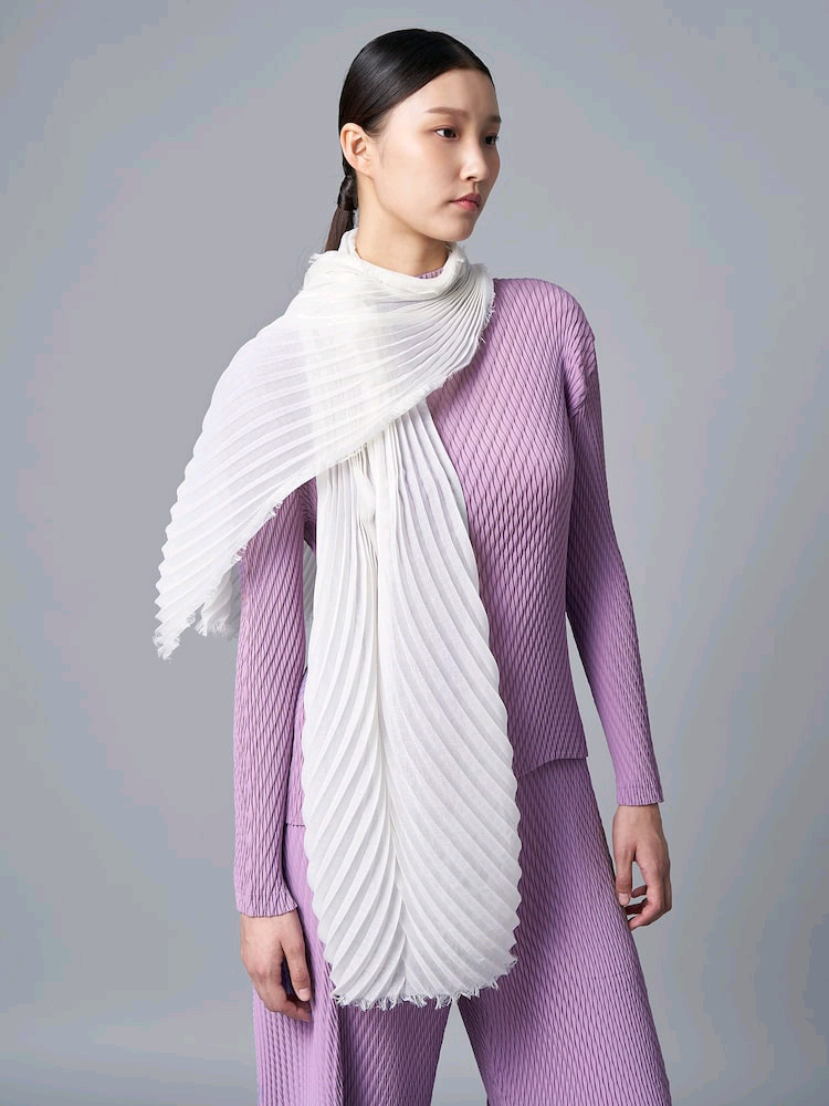 전설템)이세이미야케 에이폭에이블 자켓,스카프 ~--7