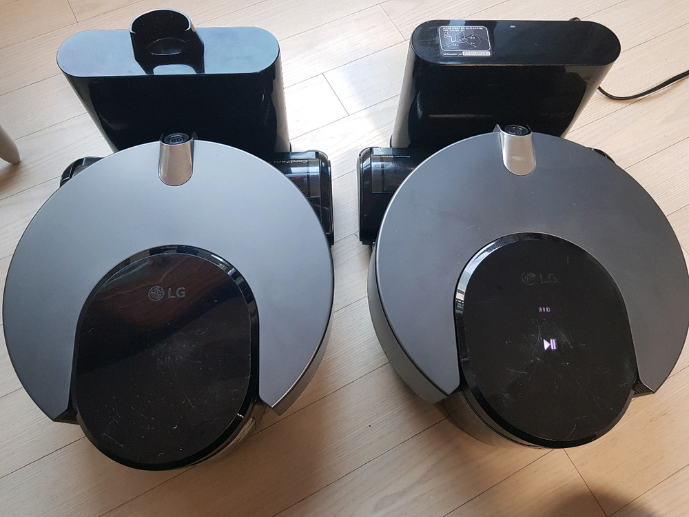 LG코드제로R9 로봇청소기 부품용 1대 판매--1