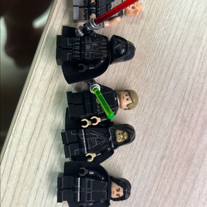 레고 스타워즈 미니피규어 다스베이더 루크 팰퍼틴 카일로렌 일괄 이미지