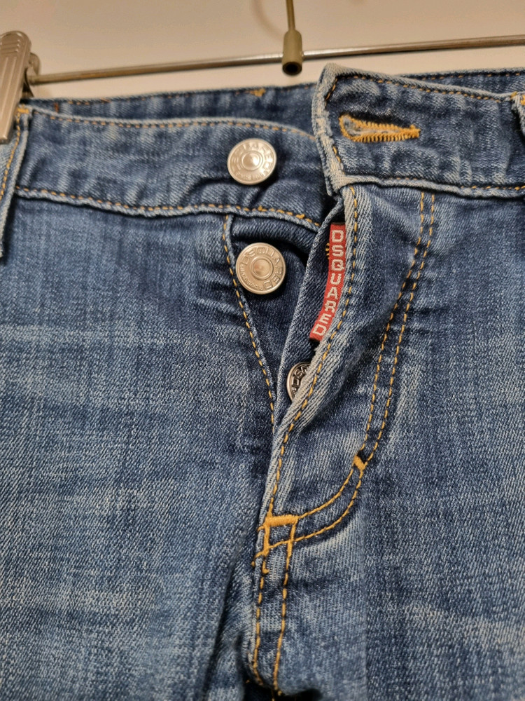 디스퀘어드2 블루진데님--1