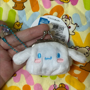 산리오 시나모롤 미니 가마구치 동전지갑 키링 [일본정품 새상품] 이미지