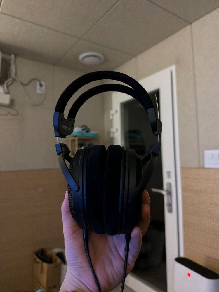 오디오 테크니크 ath 3000모니터링 헤드폰 이미지