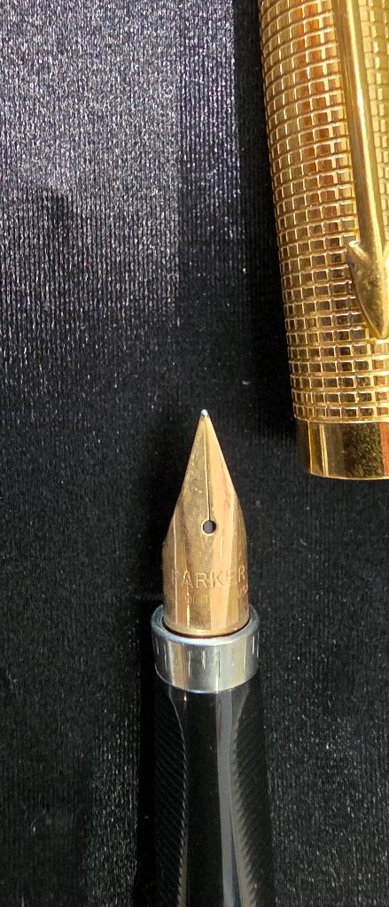 파카 75 인시그니아 금장 만년필 (14K XF촉)--2