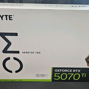 기가바이트 RTX 5070TI AERO 이미지