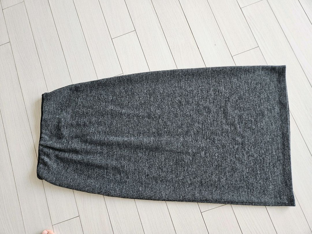 니트스커트 밴딩스커트 롱스커트 시야쥬 반원아틀리에 동탄미시룩 이미지