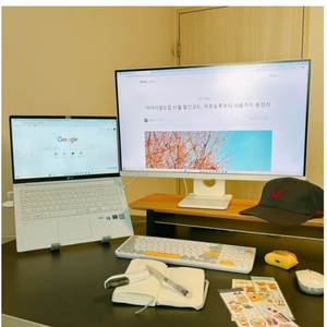 LG 27SR73U 4k 27인치 스마트 모니터 맥북용 +모니터암 증정