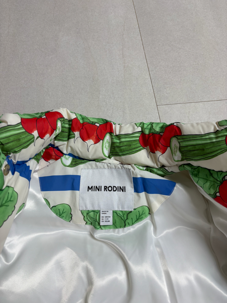 미니로디니 야채 패딩 7-9y 128/134--1