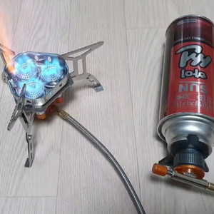 캠핑 고화력 경량 3구 소형 가스버너 (새상품)