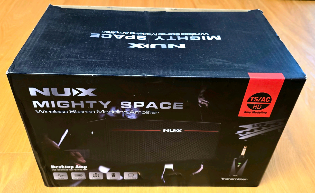 NUX 마이티스페이스 무선 모델링 기타앰프 신품급--4