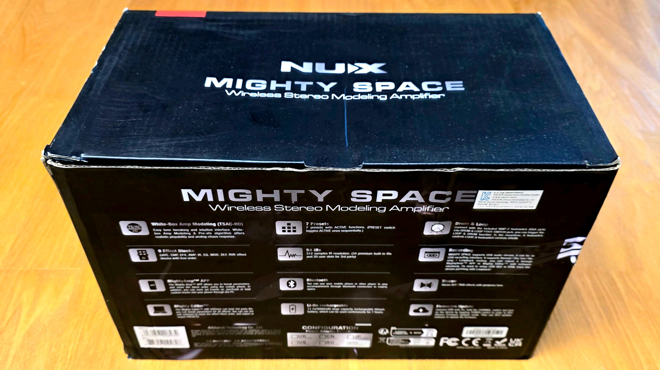 NUX 마이티스페이스 무선 모델링 기타앰프 신품급--5