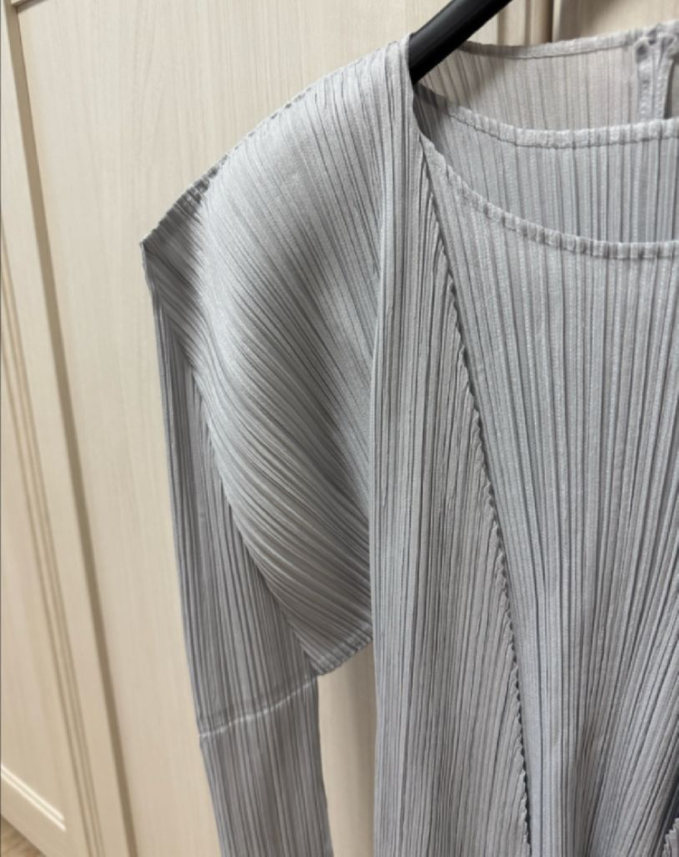 플리츠플리즈 가디건 3사이즈--1