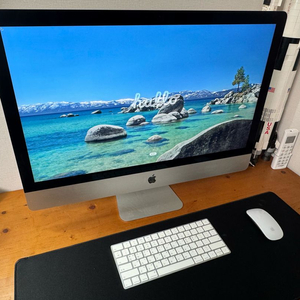 iMac 27인치 2020 5K Retina / i5 6코어 / RAM 16GB / 512GB SSD / 원박스 이미지