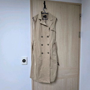 hovey 여성 트렌치 코트 조끼 이미지